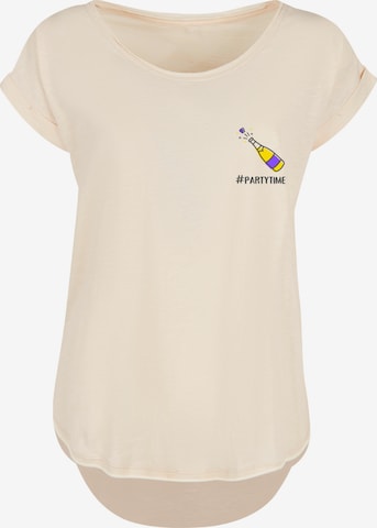 F4NT4STIC T-Shirt in Beige: predná strana