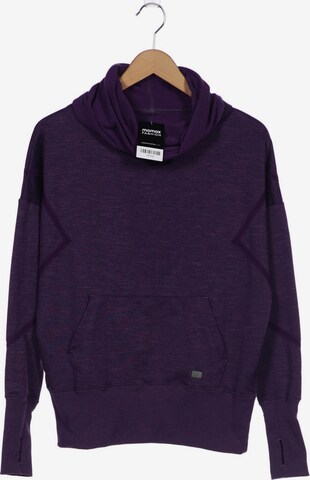 ASICS Sweatshirt & Zip-Up Hoodie in M in Purple: front