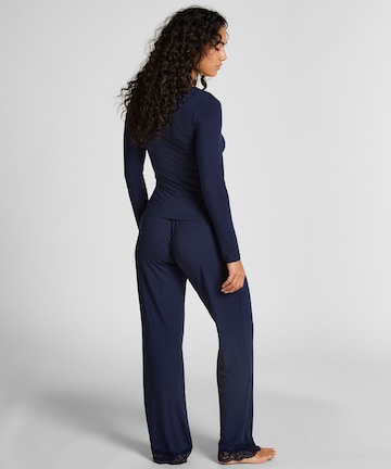 Hunkemöller Pyjama in Blauw