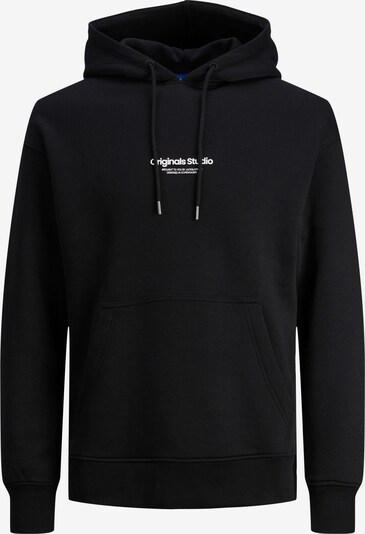 JACK & JONES Sweatshirt 'Vesterbro' in de kleur Zwart / Wit, Productweergave