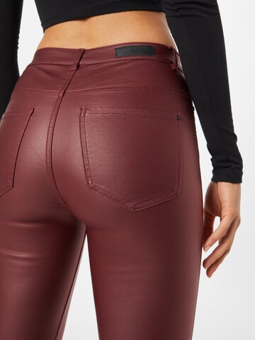 JDY Skinny Jeansy 'NEW THUNDER' w kolorze czerwony