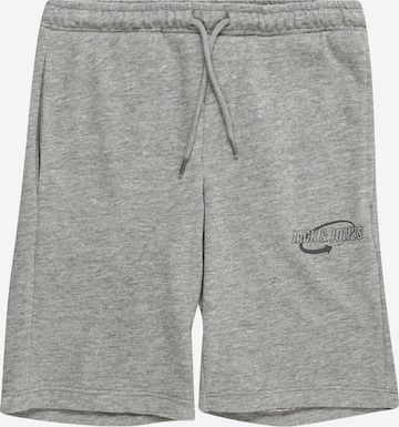 Jack & Jones Junior - Regular Calças 'STARROW' em cinzento: frente