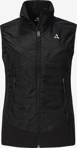 Gilet ' Hiking Hybrid Vt Style Blaueis WMS ' Schöffel en noir : devant