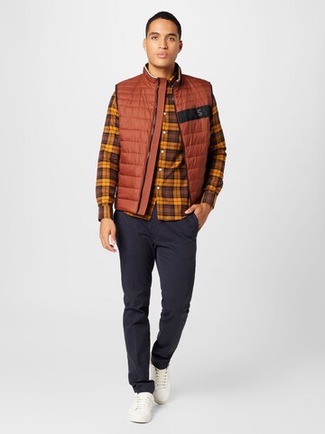 FARAH Regular fit Ing 'BREWER' - barna