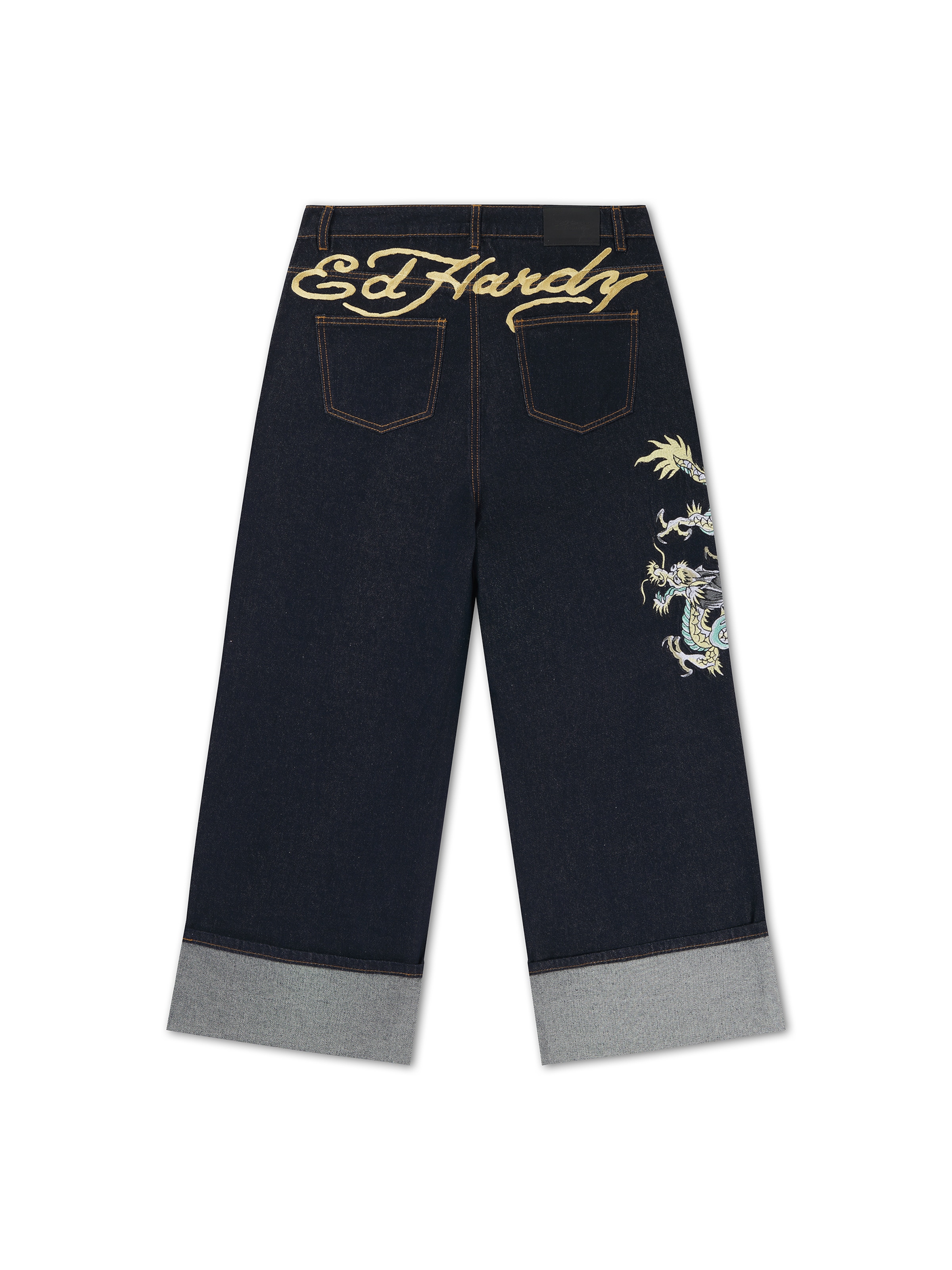 Ed Hardy - Loosefit Vaquero en azul
