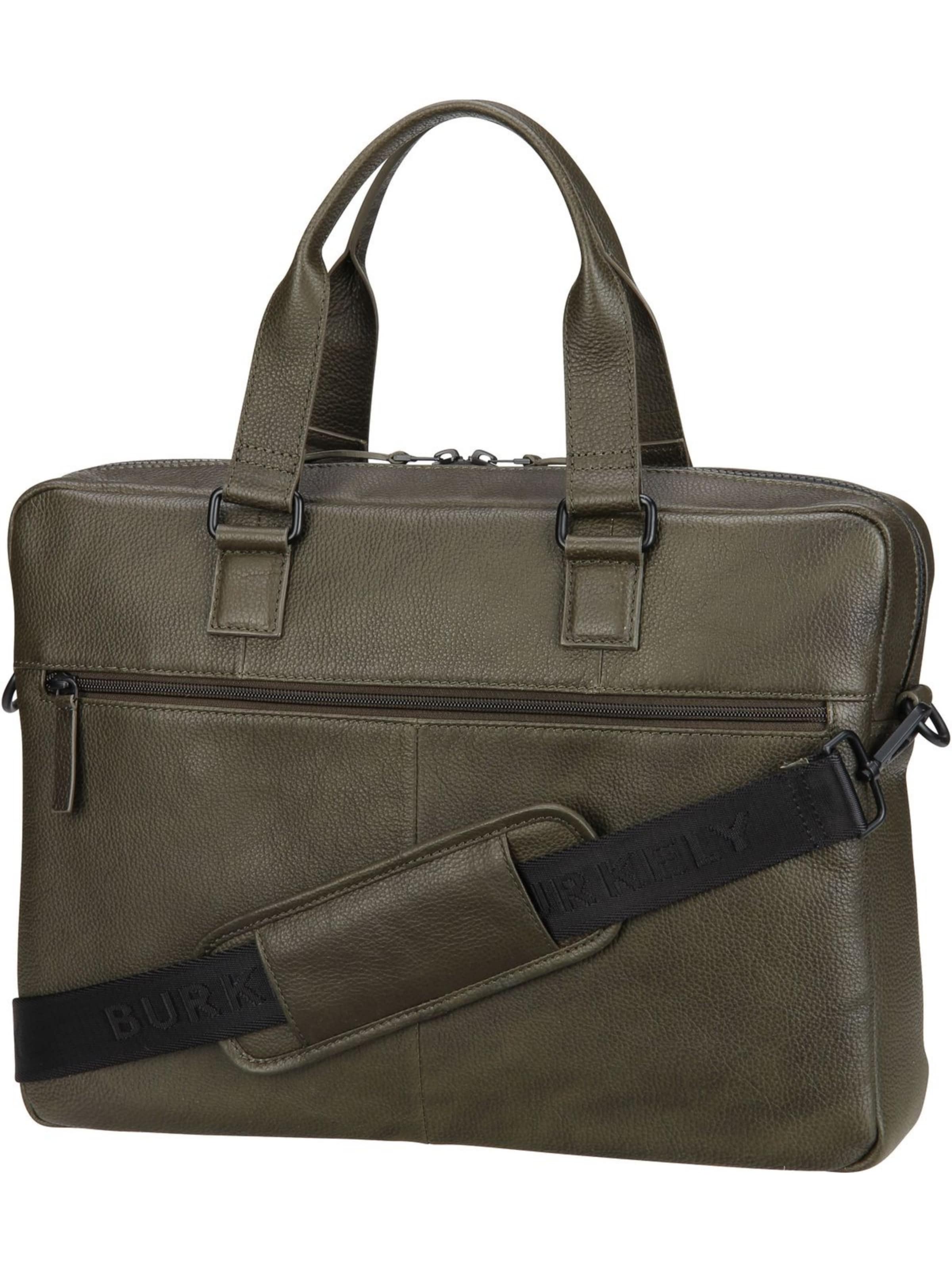 Burkely Document bag 'Mason' in Green