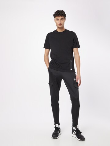 Slimfit Pantaloni sportivi 'Tiro' di ADIDAS SPORTSWEAR in nero