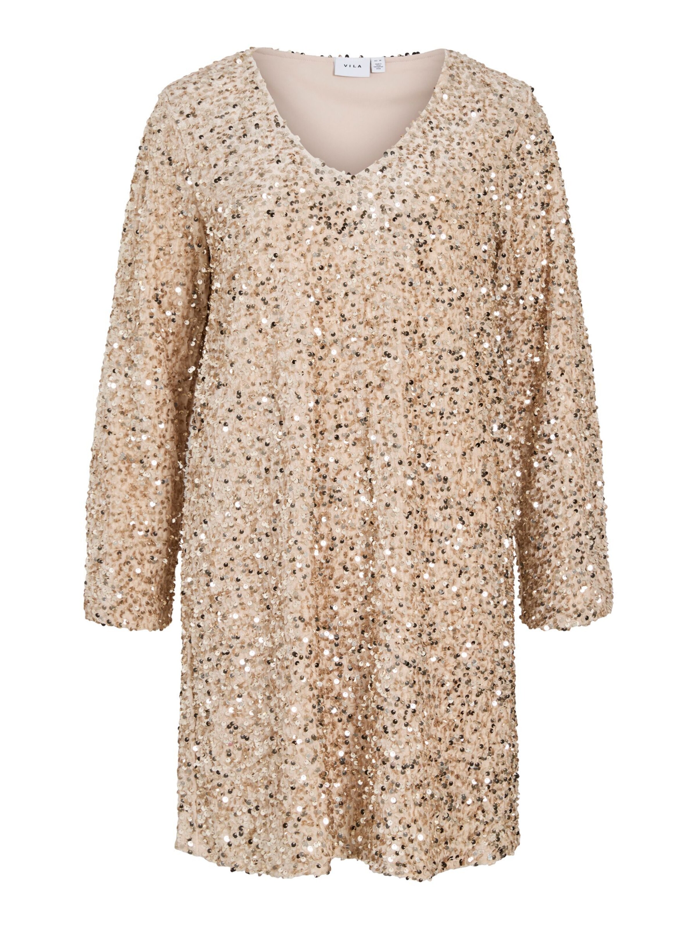 Abito da cocktail 'VIFAITH' di VILA in beige: frontale