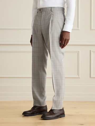 Next Regular Trousers with creases in Grey: front