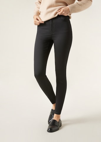 CALZEDONIA Skinny Jeans in Schwarz: Vorderseite