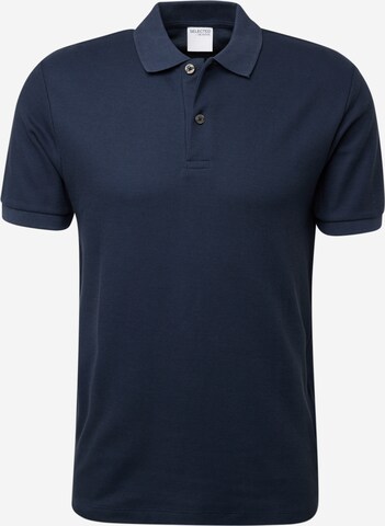 SELECTED HOMME Shirt 'WALT WAFFLE' in Blau: predná strana