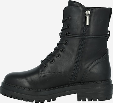 H.I.S Lace-Up Ankle Boots in Black