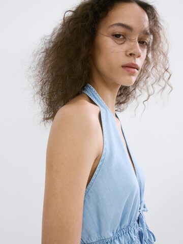MANGO Top 'EVA' | modra barva