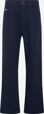 Loosefit Pantalon Tommy Jeans en bleu : devant