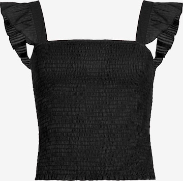 Haut South Beach en noir : devant