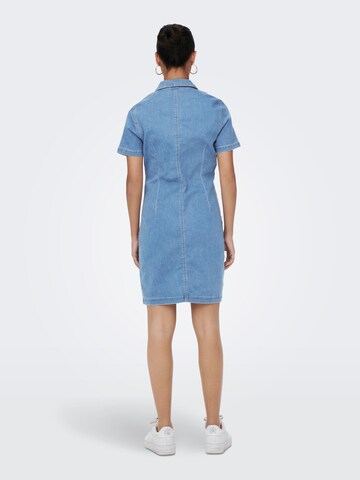 ONLY Shirt Dress 'ROYAL' in Blue