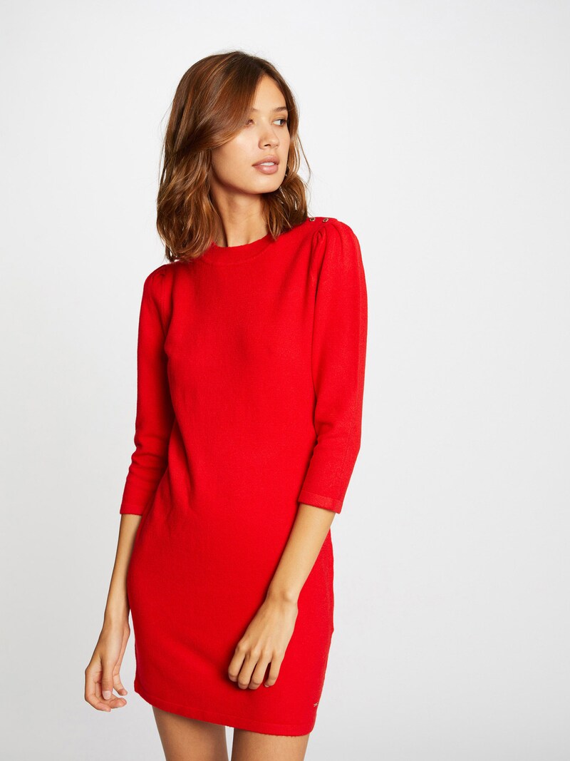 Knit Dresses Morgan Knit dresses Bright Red