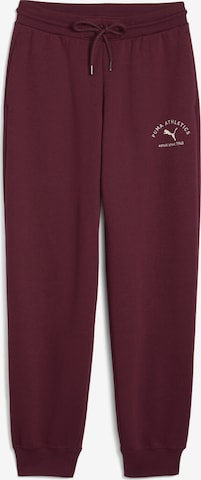 PUMA Sporthose in Rot: Vorderseite