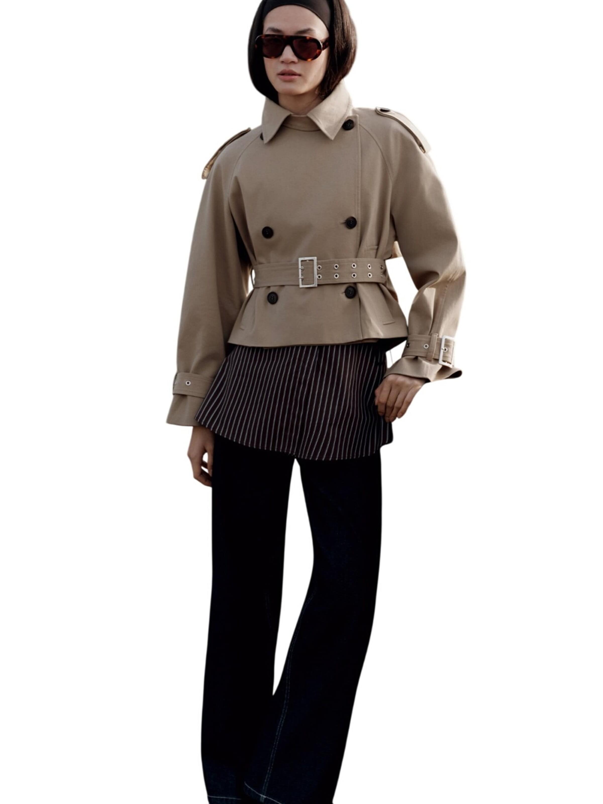 MANUKA Winter Jacket in Beige
