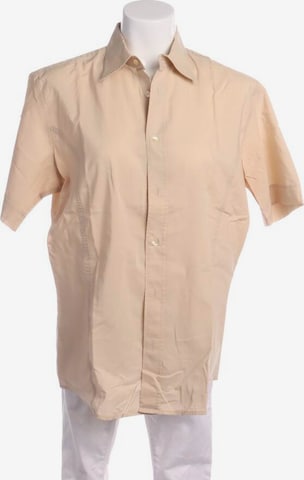 HUGO Red Button Up Shirt in M in Brown: front
