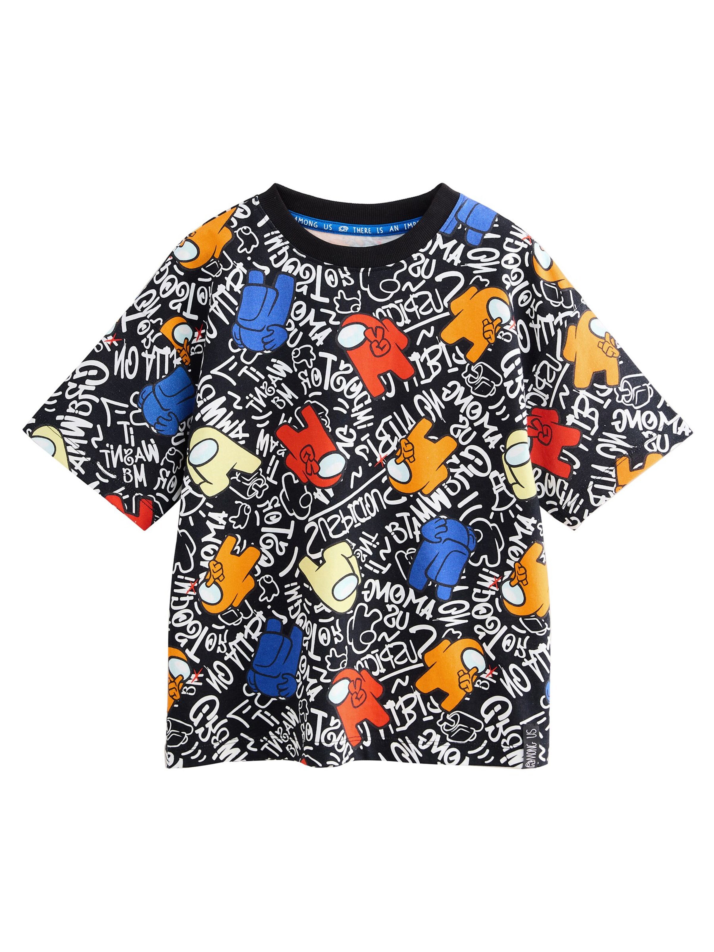 Next Shirt in Zwart: voorkant