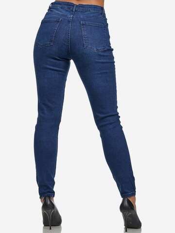 Tazzio Skinny Jeans 'F107' in Blau