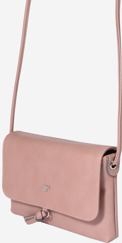 TOM TAILOR - Bolso de hombro 'Luna' en rosa: frente