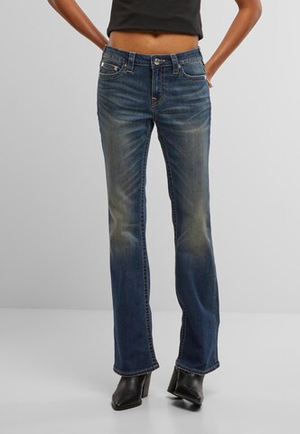 True Religion Bootcut Jeans 'Becca' in Blauw: voorkant