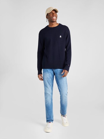 TOMMY HILFIGER Pullover in Blau