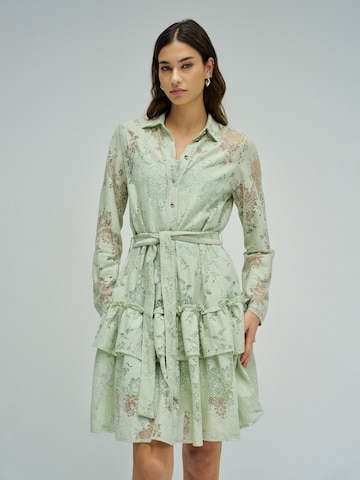 Salsa Jeans Kleider in Grün: Vorderseite