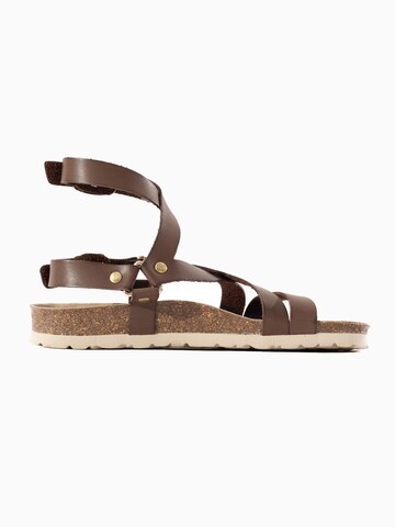 Bayton Strap sandal 'Armidale' in Brown