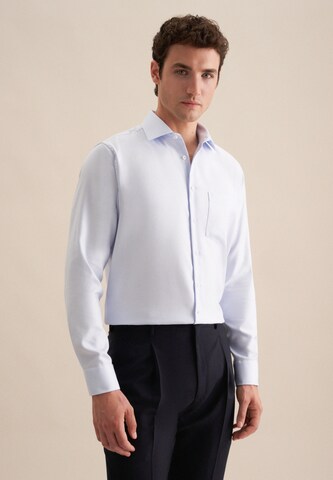 SEIDENSTICKER Comfort fit Business Shirt 'SMART ESSENTIAL' in Blue