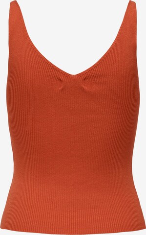 JDY Knitted Top 'NANNA' in Orange