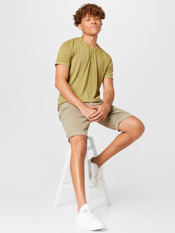 TOM TAILOR Regular Shorts in Beige