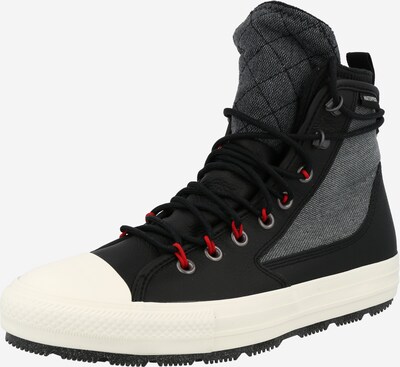 CONVERSE Високи маратонки 'Chuck Taylor All Star All Terrain' в сив меланж / черно, Преглед на продукта