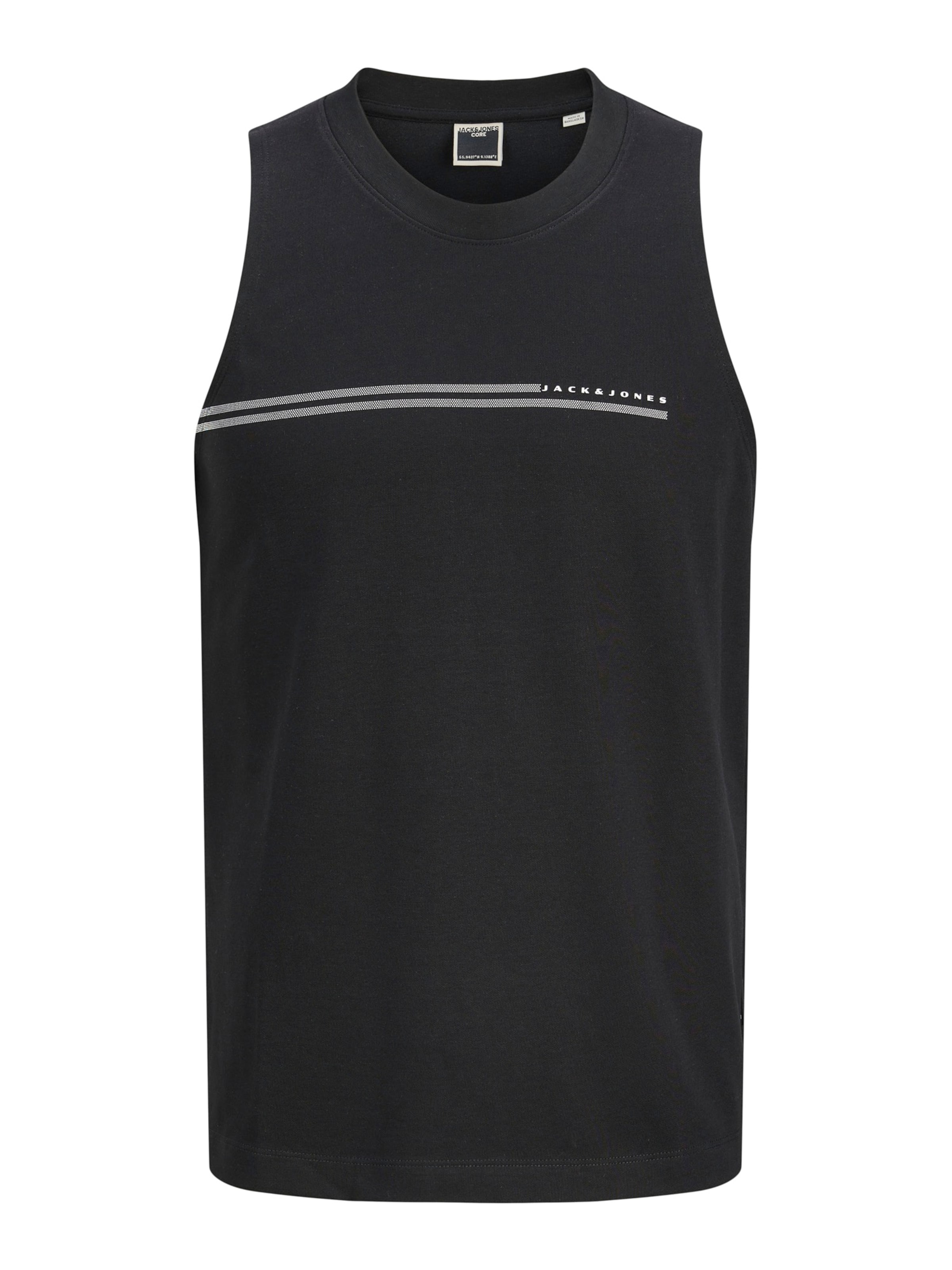 JACK & JONES Shirt 'JCOFUSION' in Zwart: voorkant