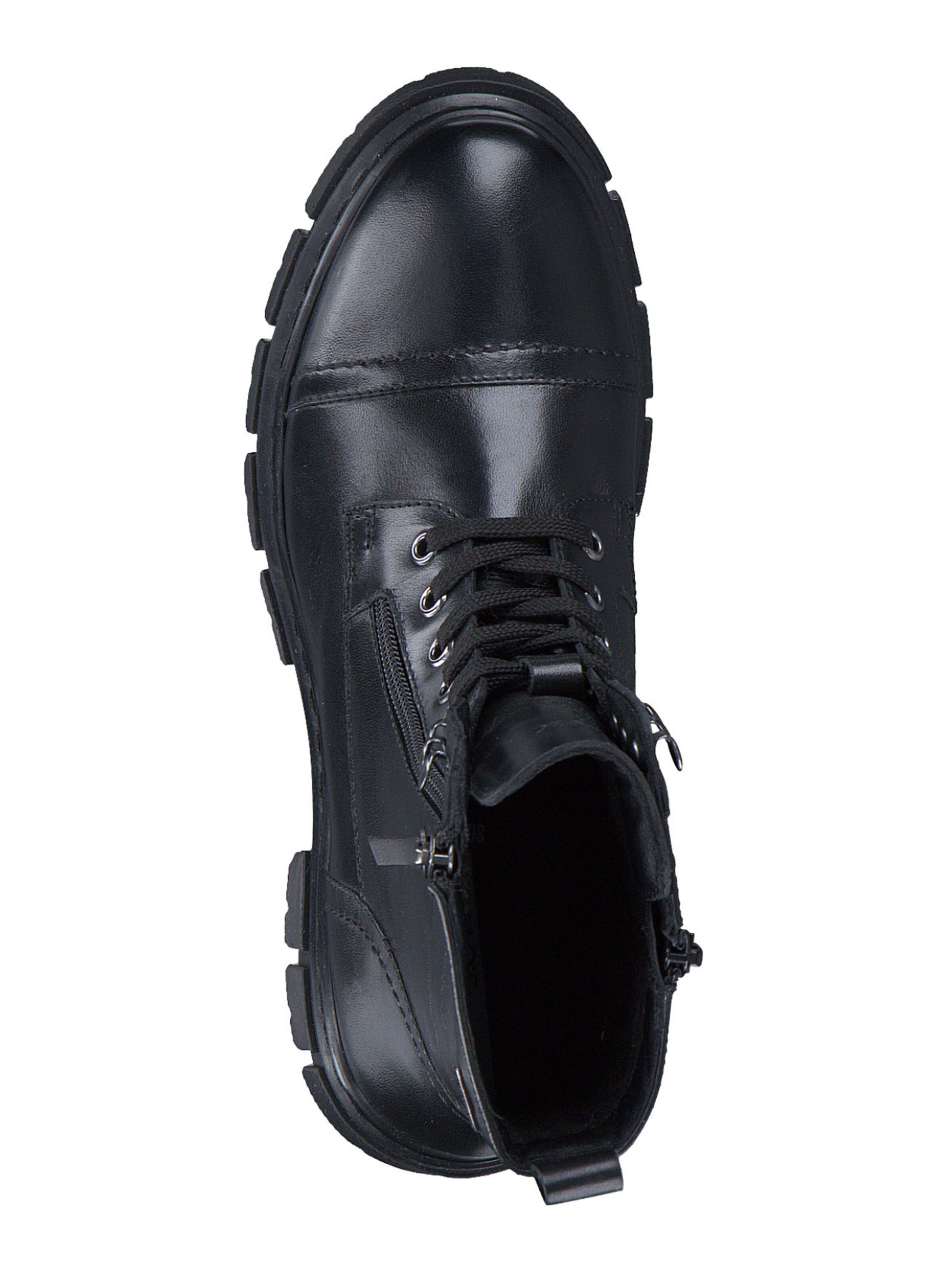Bottines à lacets s.Oliver en noir