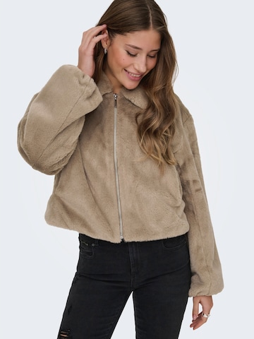 ONLY Between-Season Jacket 'ONLDana' in Beige