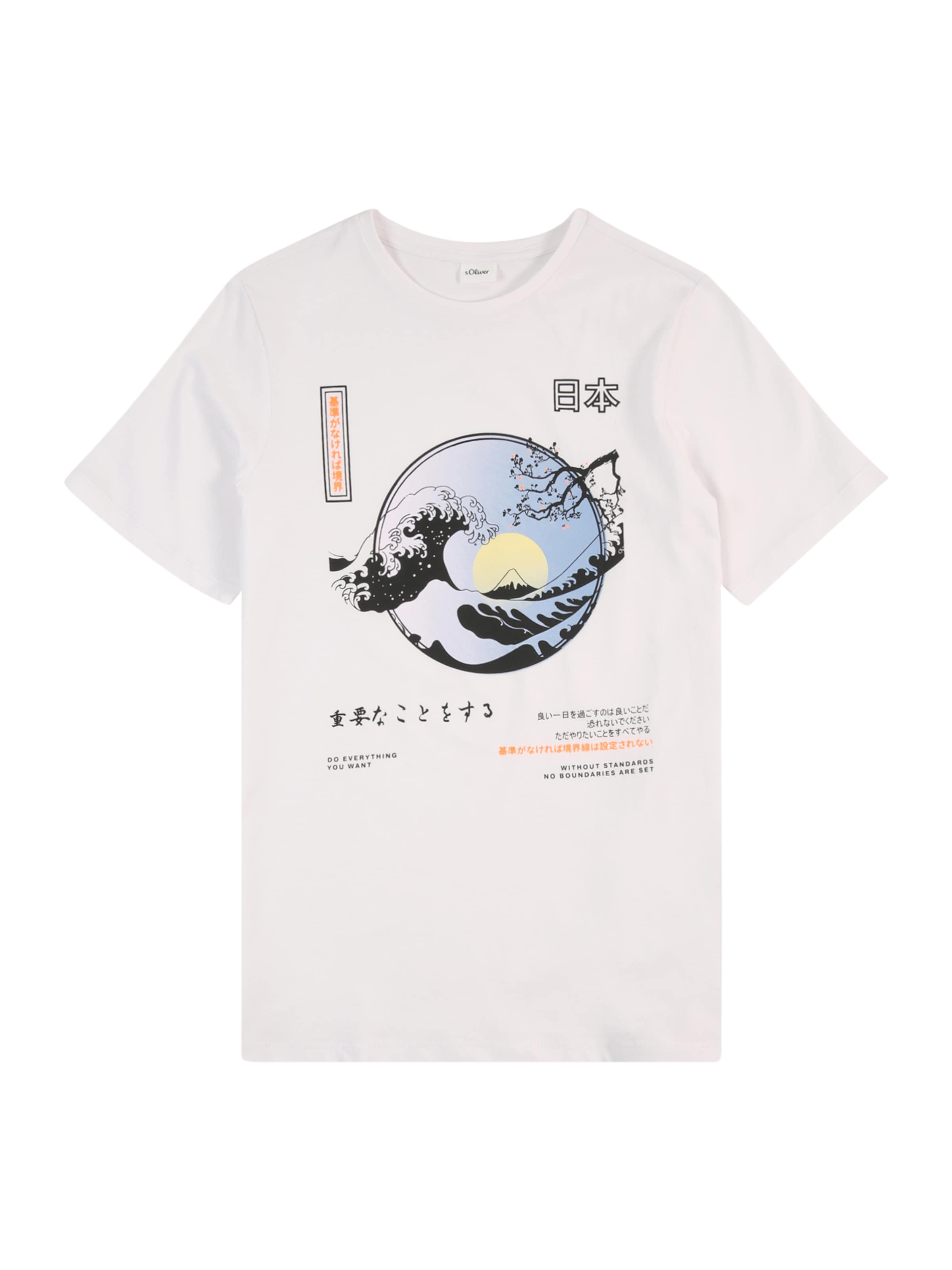 s.Oliver Koszulka w kolorze biały: przód