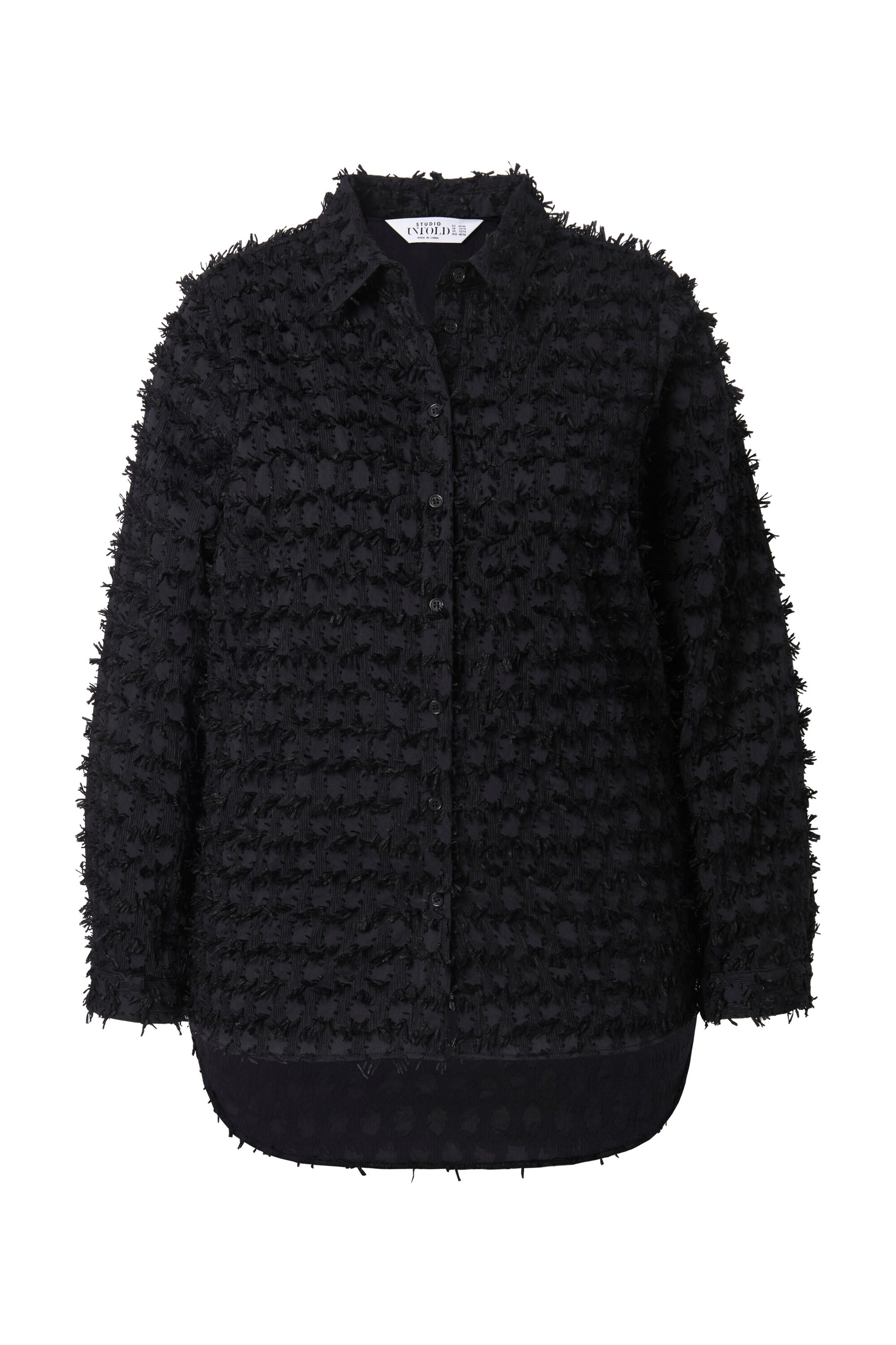 Studio Untold Blouse in Black: front