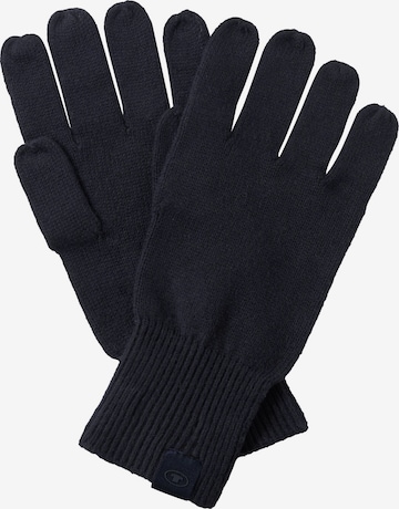 TOM TAILOR Fingerhandschuhe in Schwarz: Vorderseite