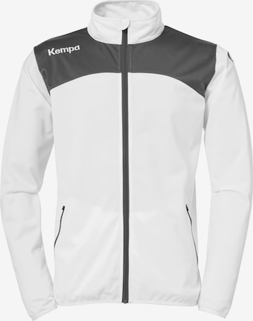 KEMPA Athletic Jacket in White: front