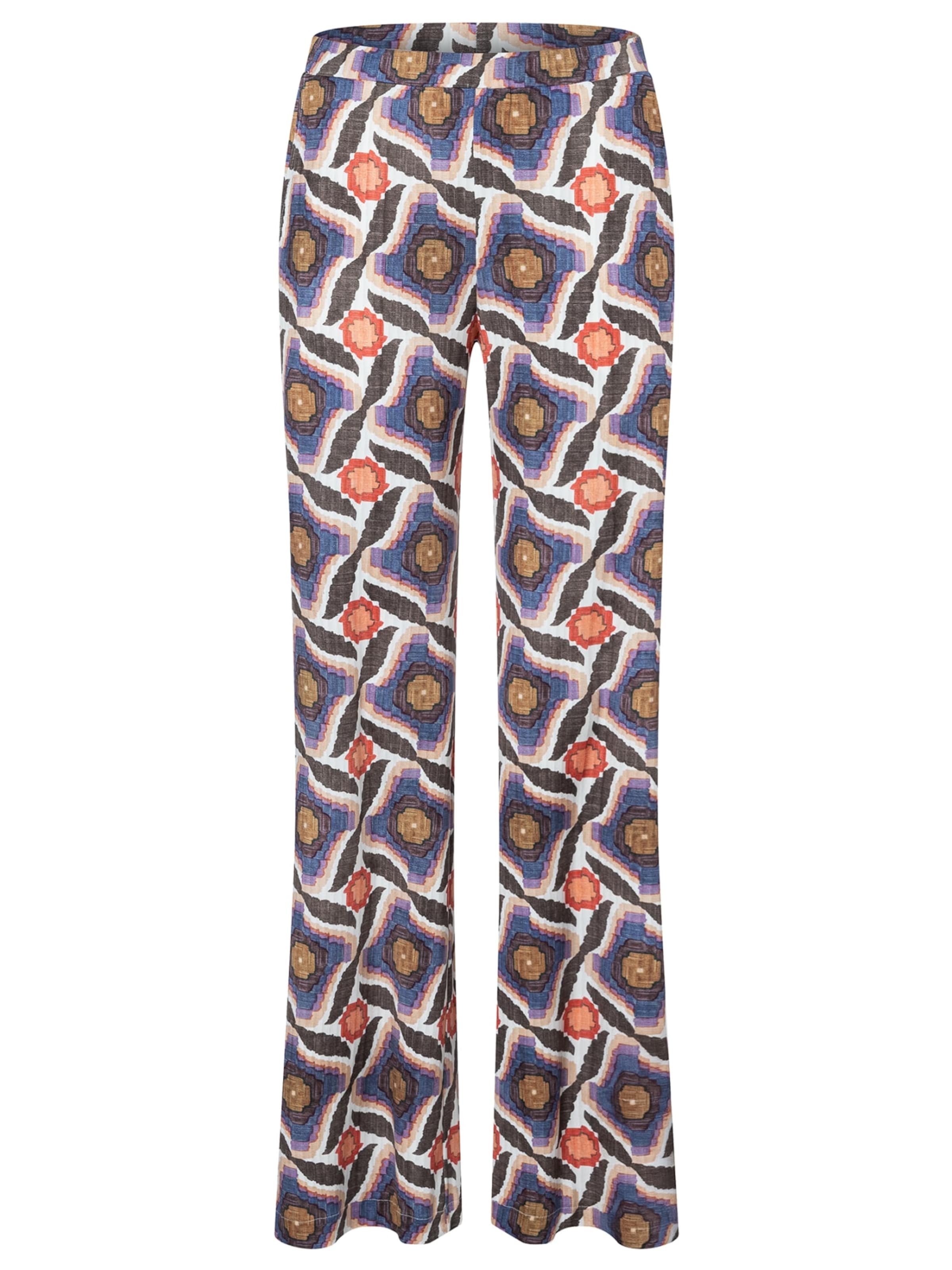 Ana Alcazar Wide Leg Hose 'Dolve' in Mischfarben: Vorderseite