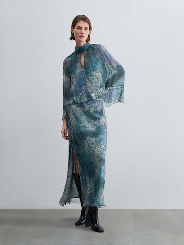 Scalpers Scleomix Print Top ' ' in Blau