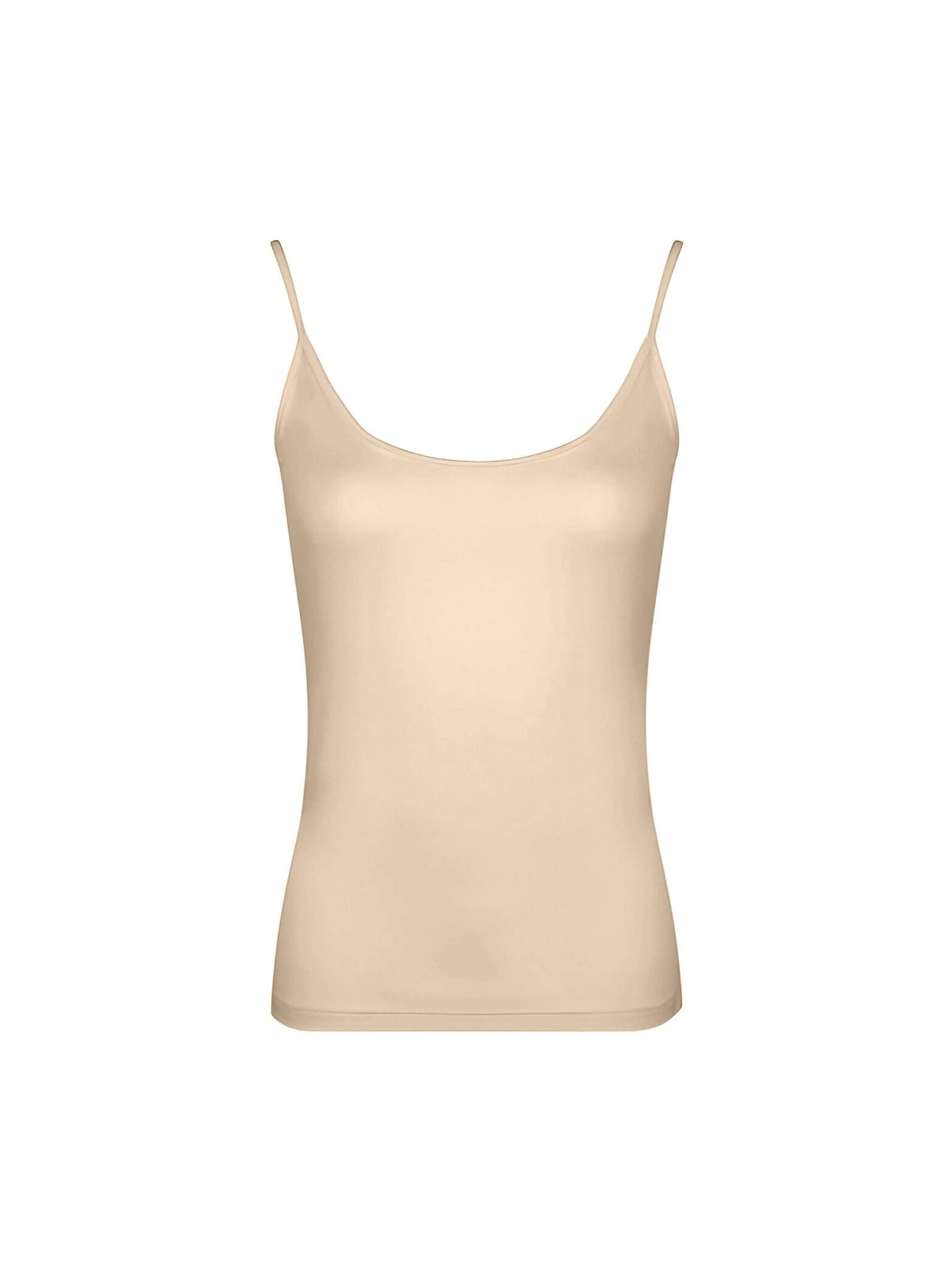Maxte Unterhemd 'BASIC MAX Spaghetti-Tanktop 3er Pack'‌‌‌ in Beige