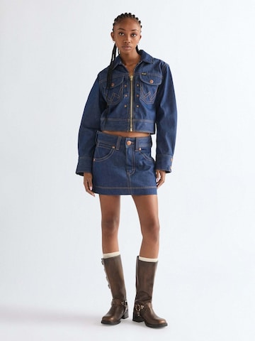 WRANGLER Rok 'Super Wrangler' in Blauw