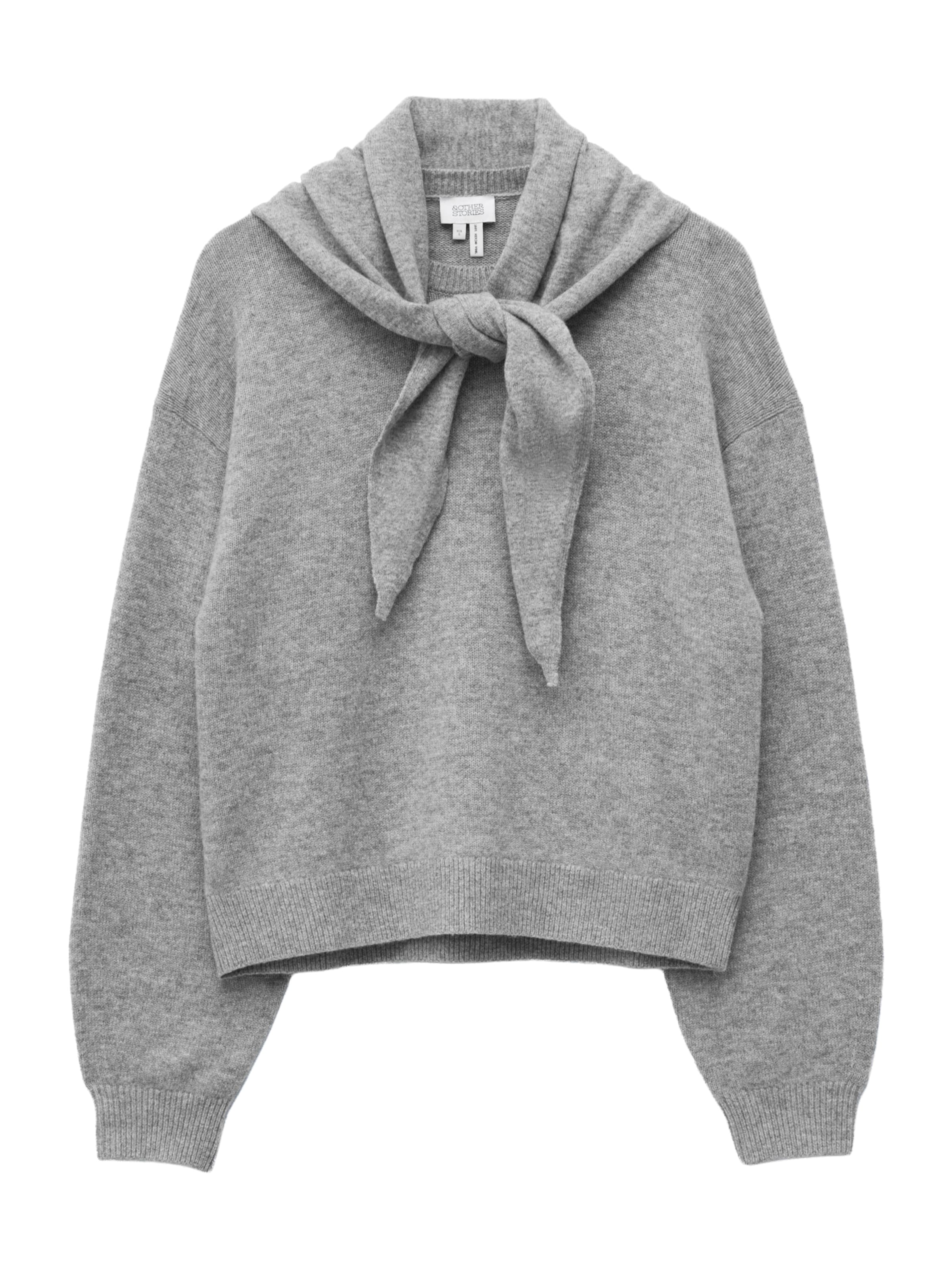 & Other Stories - Jersey en gris: frente