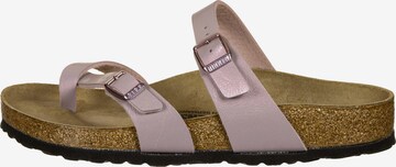 BIRKENSTOCK Teenslipper 'Mayari' in Lila: voorkant