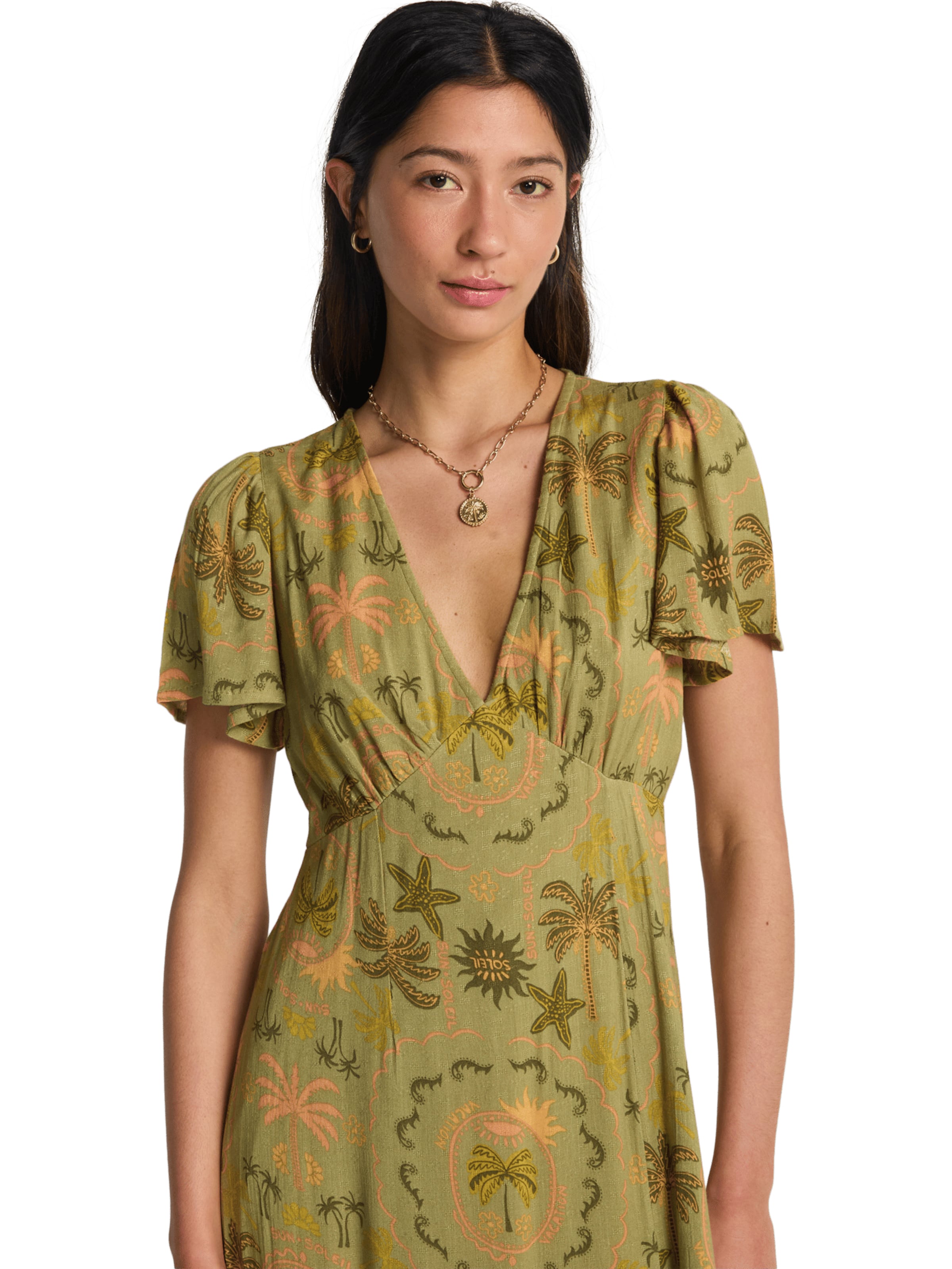 BILLABONG Mekko värissä keltainen