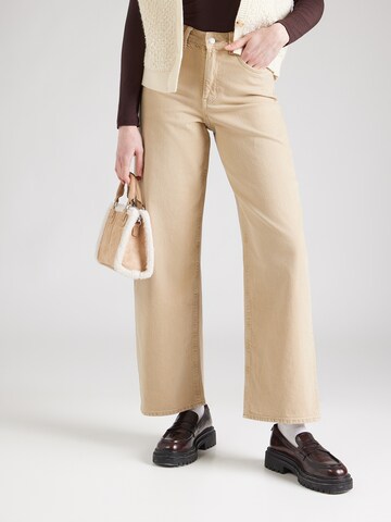 smėlio JJXX Plačios klešnės Džinsai 'JXTokyo': priekis